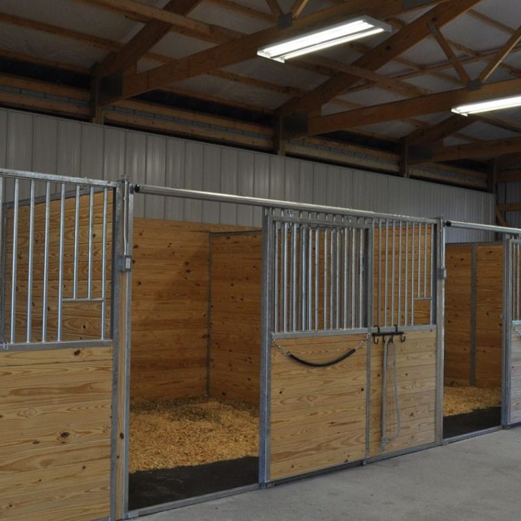Horse barn doors and windows