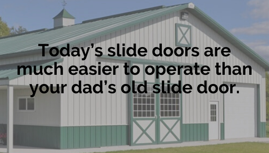 Slide doors are now easier to operate.