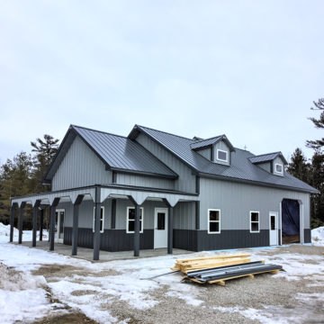 Learn about Pole Barn Homes and Shop Houses | Wick Buildings